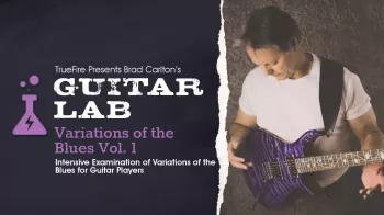 Truefire Brad Carlton's Guitar Lab Variations Of The Blues Vol. 1 Tutorial screenshot