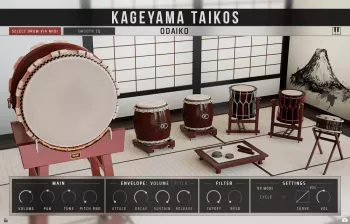 Impact Soundworks Kageyama Taikos v1.6 KONTAKT (Player Edition) screenshot