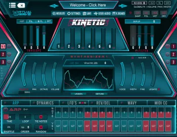 Virtual Wavs Kinetic 2.0 Win/Mac screenshot