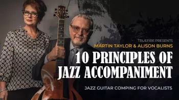 Truefire 10 Principles of Jazz Accompaniment Tutorial screenshot