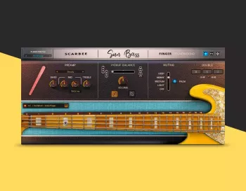 Native Instruments Scarbee Sun Bass Finger KONTAKT screenshot