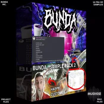 Bunda Sample Pack 2 WAV ALP FLP-JM screenshot