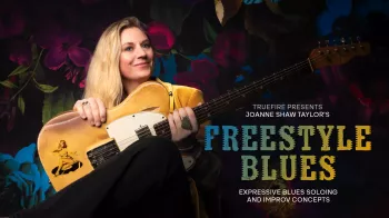 Truefire Joanne Shaw Taylor's Freestyle Blues Tutorial screenshot