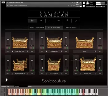 Soniccouture Balinese Gamelan II v2.1.0 KONTAKT screenshot