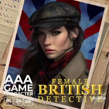 Epic Stock Media AAA Game Character British Female Detective WAV-FANTASTiC screenshot