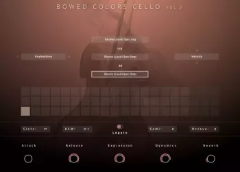 Evolution Series Bowed Colors Cello Vol.2 KONTAKT-ohsie screenshot