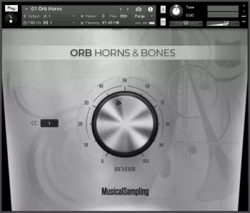 Musical Sampling Orb Horns & Bones KONTAKT screenshot