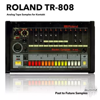 PastToFutureReverbs Roland TR-808 Tape Samples for KONTAKT! KONTAKT WAV screenshot