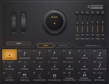 Streamtech Music Iconic Violin KONTAKT screenshot