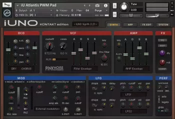 PinkNoise Studio iUNO KONTAKT-ohsie screenshot