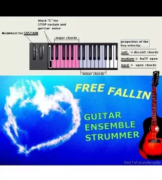 PastToFutureReverbs Free Fallin Guitar Ensemble Strummer (Part 2) For Kontakt! KONTAKT screenshot