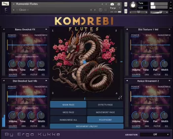 Loot Audio Ergo Kukke Komorebi Flutes KONTAKT-ARCADiA screenshot