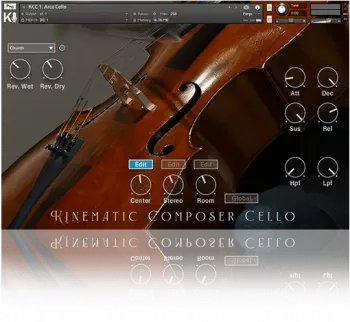 Kinematic Composer Cello v1.2 KONTAKT screenshot