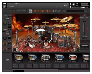 Stigmatized Productions Fotis Benardo Drums KONTAKT-ARCADiA screenshot