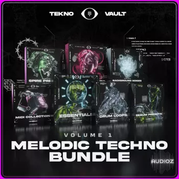 Teknovault Melodic Techno Bundle 2024 Wav