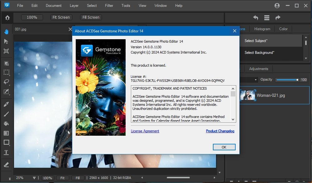 ACDSee Gemstone Photo Editor 14.0.0.1130