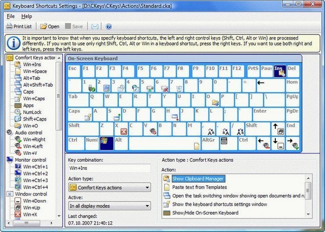 Comfort Keys Pro 9.5 Multilingual