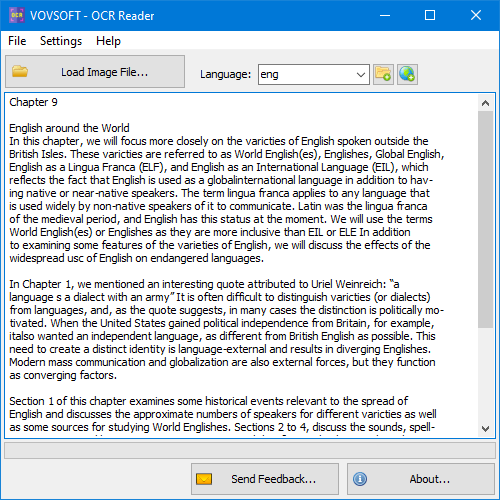 VovSoft OCR Reader 3.1