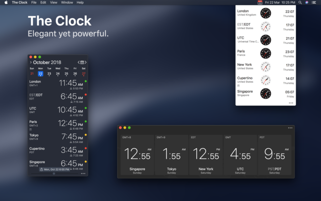 The Clock 4.9.5 Multilingual MacOS