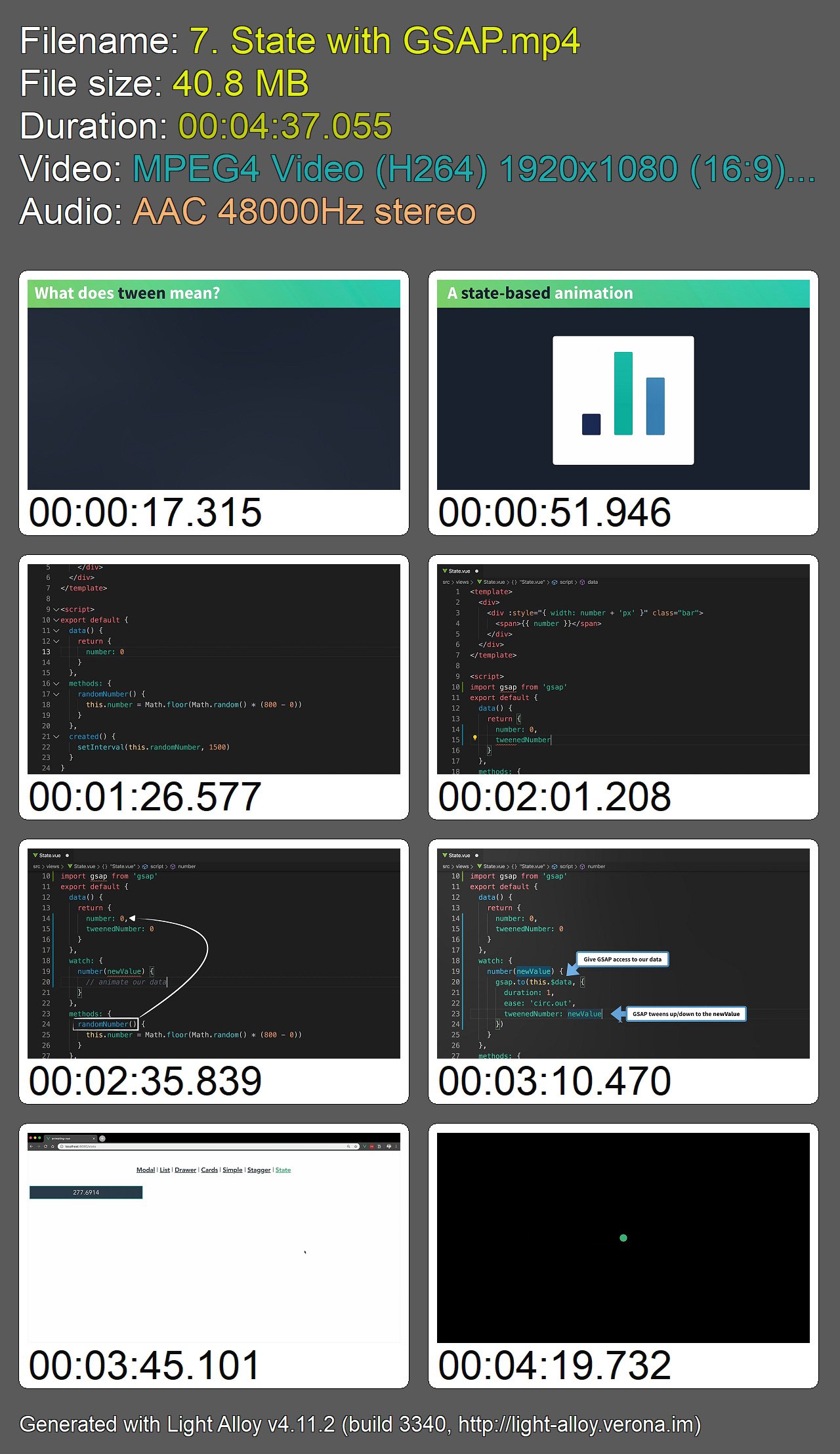 VueMastery - Animating Vue