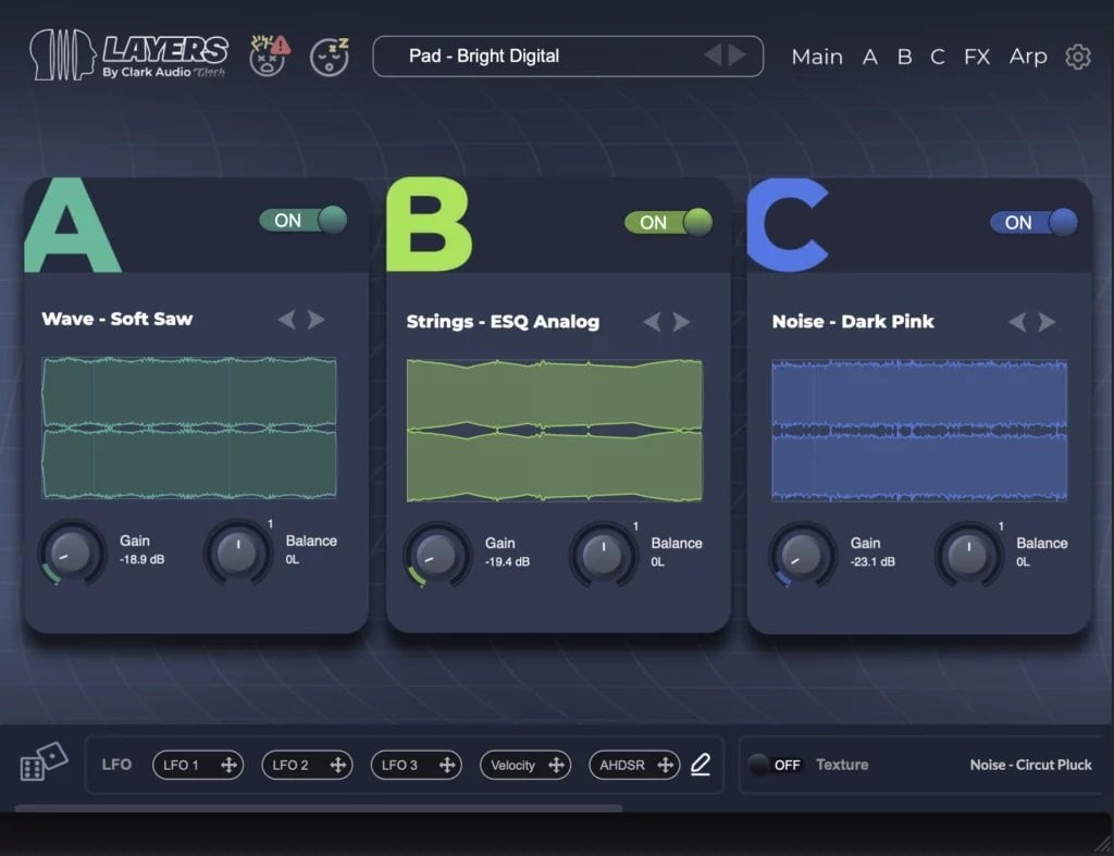 Clark Audio Layers Pro v1.0 Incl Sample Library Win/Mac