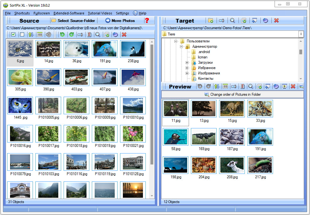 SortPix XL 25.0.0