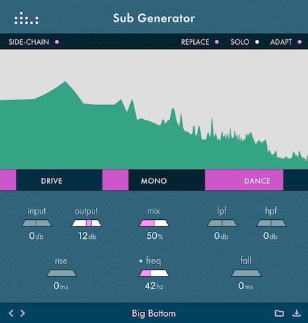 Denise Audio Sub Generator 1.1.0