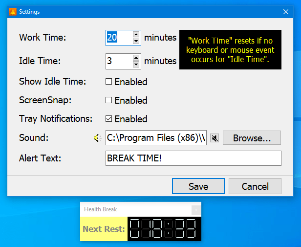 VovSoft Health Break Reminder 1.7 Multilingual