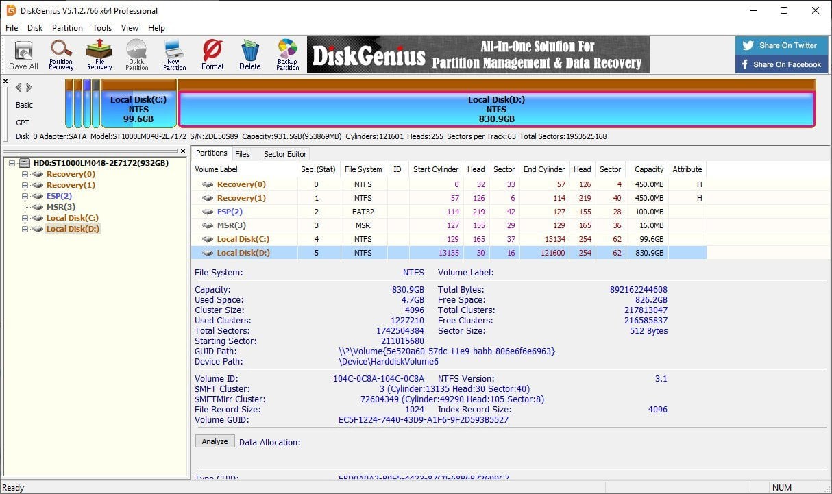 DiskGenius Professional 5.6.0.1565 Multilingual WinPE