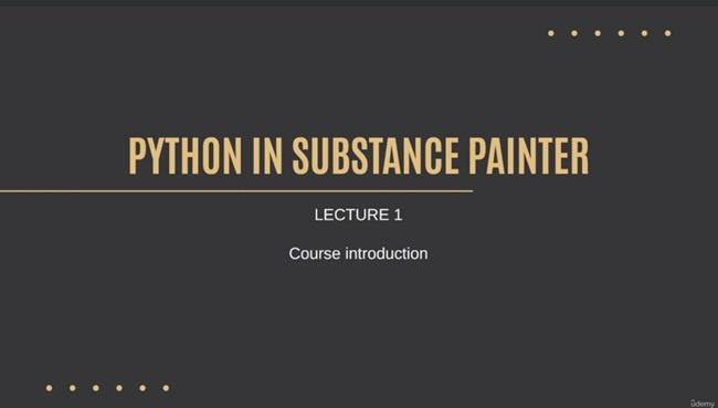 Substance Painter automation with Python