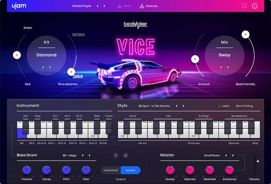 uJAM Beatmaker VICE v2.4.0 Win/MacOS