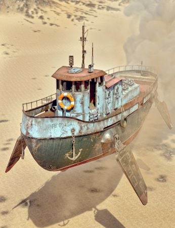 Daz3d - The Flying Trawler