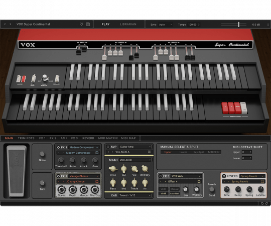 KORG VOX Super Continental 1.0.8