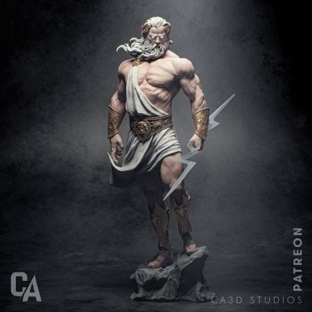 Ca 3d Studios – Zeus – 3D Model