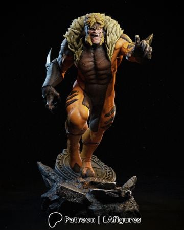 L.A. Figures – Sabretooth – X-Men – 3D Model