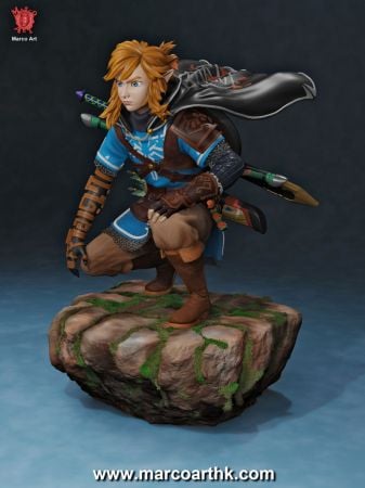 Marco Art The Legend of Zelda Link – 3D Model