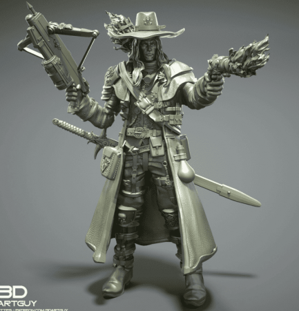 Witch Hunter – 3D Model