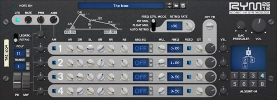 Inphonik RYM2612 Iconic FM Synthesizer v1.0.6 Win/Mac