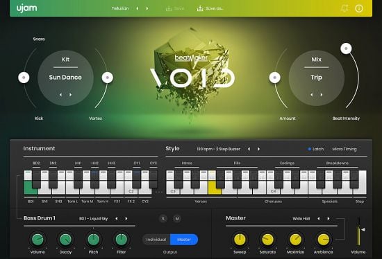 uJAM Beatmaker VOID v2.4.0 Win/MacOS