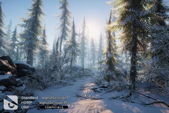 Unity Asset - Winter Environment - Nature Pack v2.7