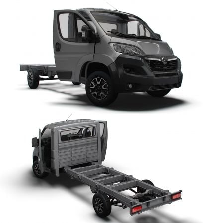 Opel Movano Chassis HQInterior SCab 4035WBXL 2023 – 3D Model