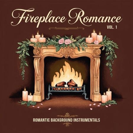 Various Artists – Fireplace Romance, Vol 1 (Romantic Background Instrumentals) (2024)