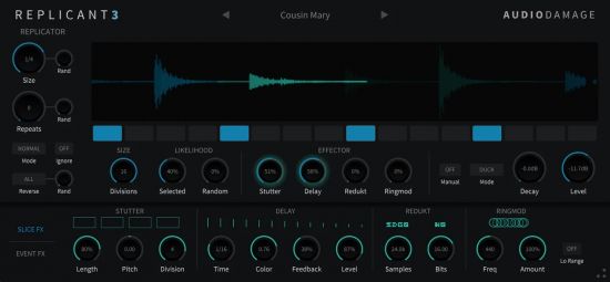 Audio Damage AD056 Replicant 3 v3.0.8 MacOS