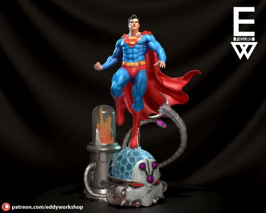 Eddy Workshop - Superman – 3D Model