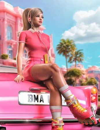 Daz3d - AJC Dream Doll Outfit for Genesis 9