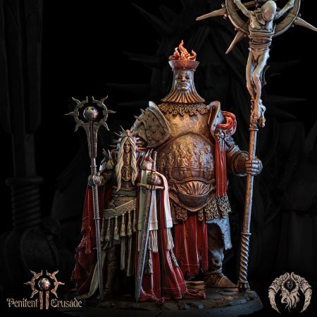 Iron Maiden and Flame Defender Bodyguard – 3D Model