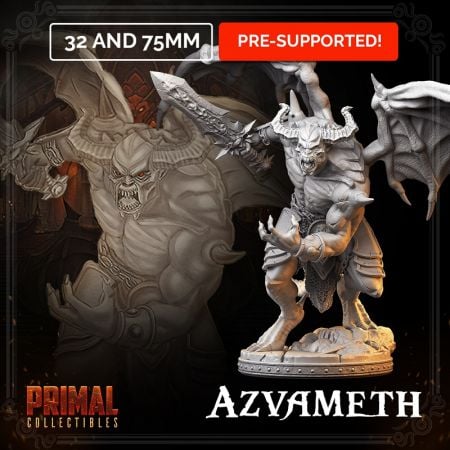 Azvameth Gargoyle – 3D Model