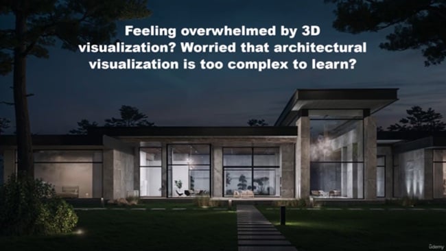 Modern Exterior Arch Viz With 3Ds Max, V-Ray & Vantage