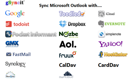 gSyncit for Microsoft Outlook 5.7.9