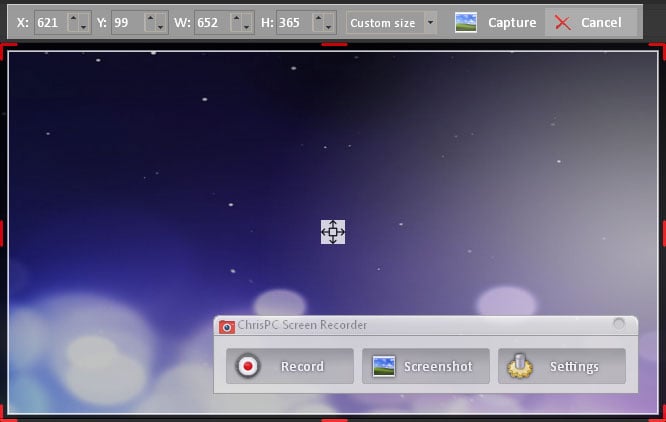 ChrisPC Screen Recorder Pro 2.25.0104.0